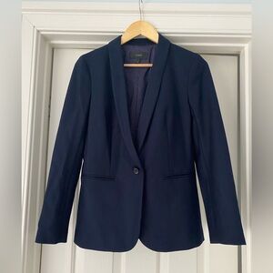 J. Crew Women's Dark Blue Suit Jacket